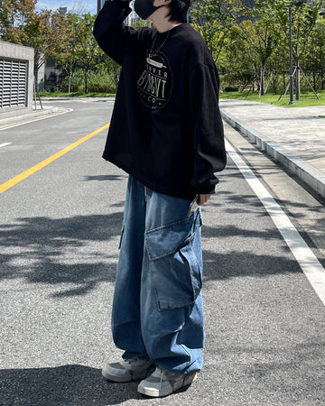 Alpha Cross Cargo Denim